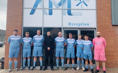 AML has taken part in a charity football tournament